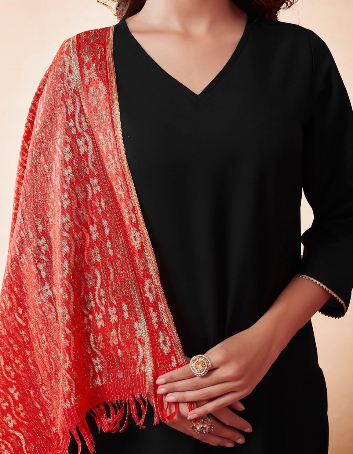 Kurta Set for Women | Kurti Set for Women | Rayon Blend Kurta Pant Set | Solid Kurta Pant with Dupatta Set